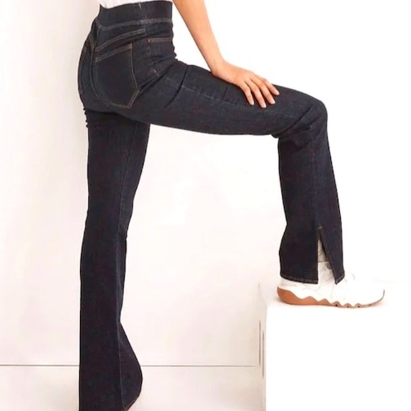 Madewell Pull-On Skinny Flare Jeans Women’s Havenley Wash NWOT Size 27 - Picture 1 of 15